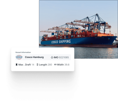 vessel information by name